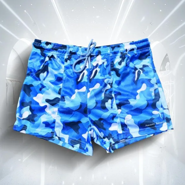 Camouflage Blue Shorts