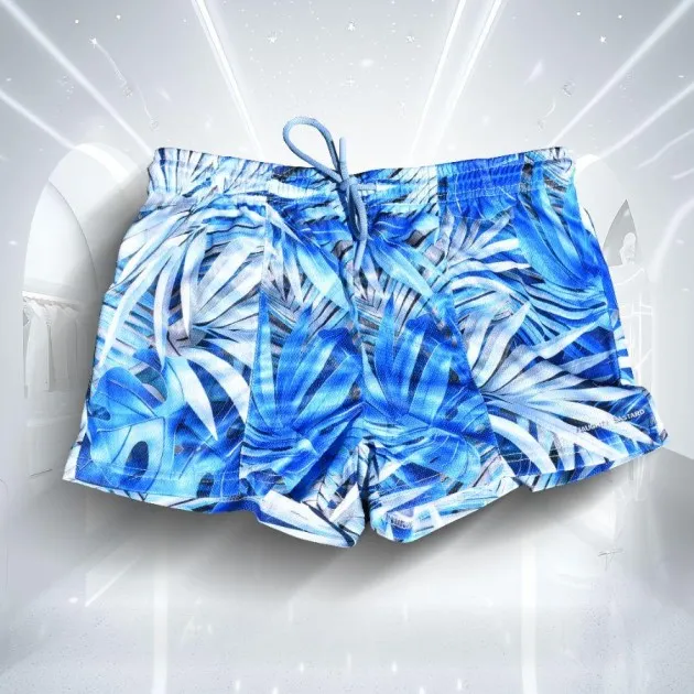 Blue Palms Short