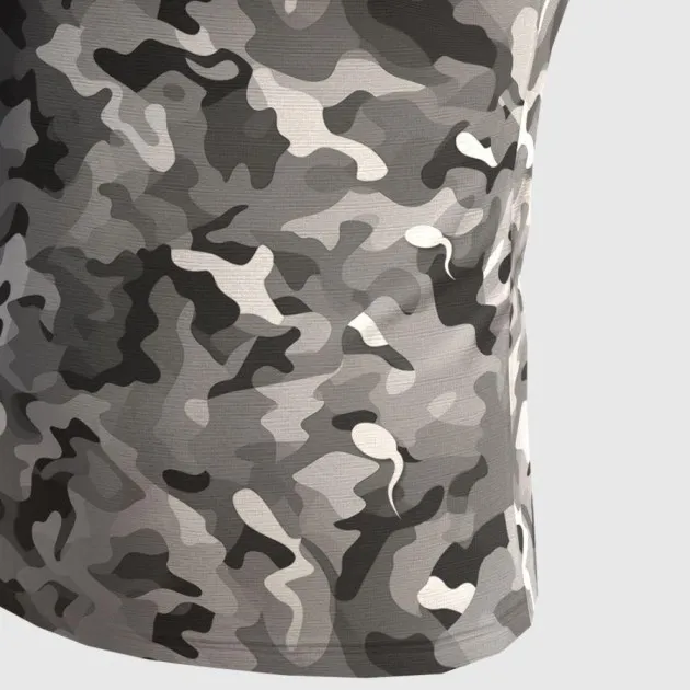 Tank Top Naughty camouflage grey