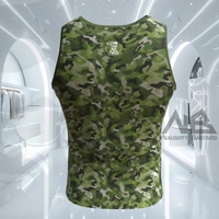 Tank Top Naughty Camouflage Green