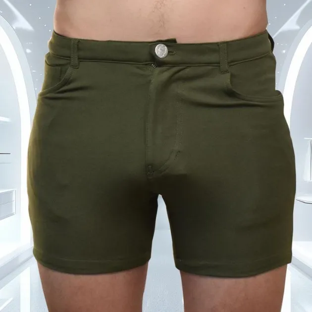 Party Shorts with Fan Pocket