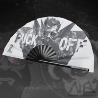 Hand Fan Fuck Off